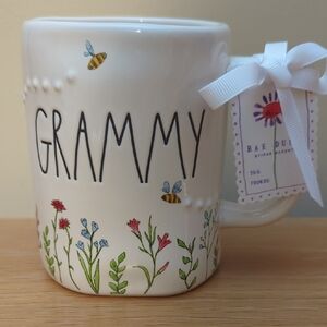 Rae Dunn White 'Grammy' Mug New with tags